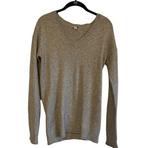 Gap‎ grey long sleeve wool blend knit sweater